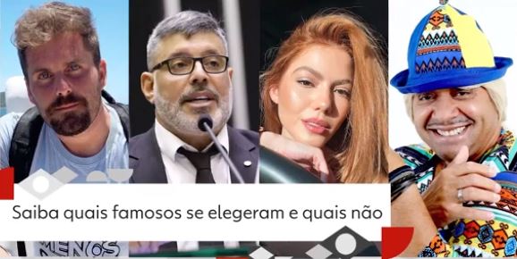 Os famosos que se deram bem e os que se deram mal nas eleições de 2022