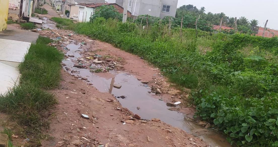 Rua João Farias, no Bairro Vila Maria em Palmeira. - Foto: 7segundos