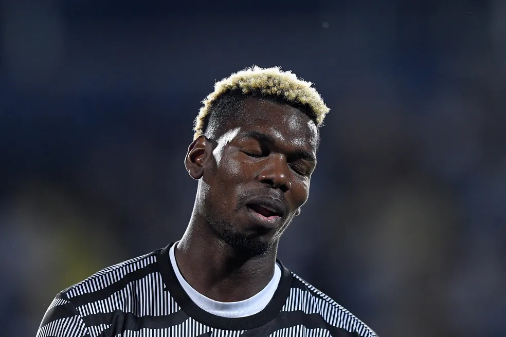 Por doping, Pogba, da Juventus, é suspenso por quatro anos