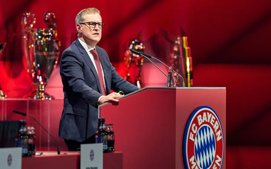 Jan-Christian Dreesen é o CEO do grupo Bayern München AG - Foto: S. Mellar/FC Bayern