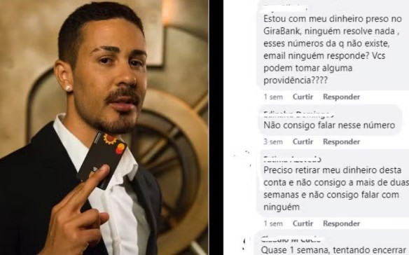 Clientes de banco de Carlinhos relatam problemas para sacar dinheiro