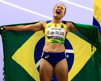 Paraense Fernanda Yara é ouro nos 400m, em dobradinha brasileira