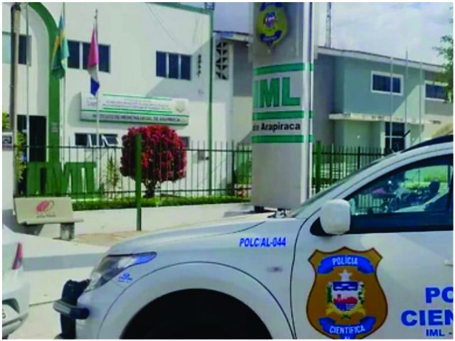 IML de Arapiraca registrou 6 corpos nas últimas 24 horas; um deles é de Palmeira dos Índios