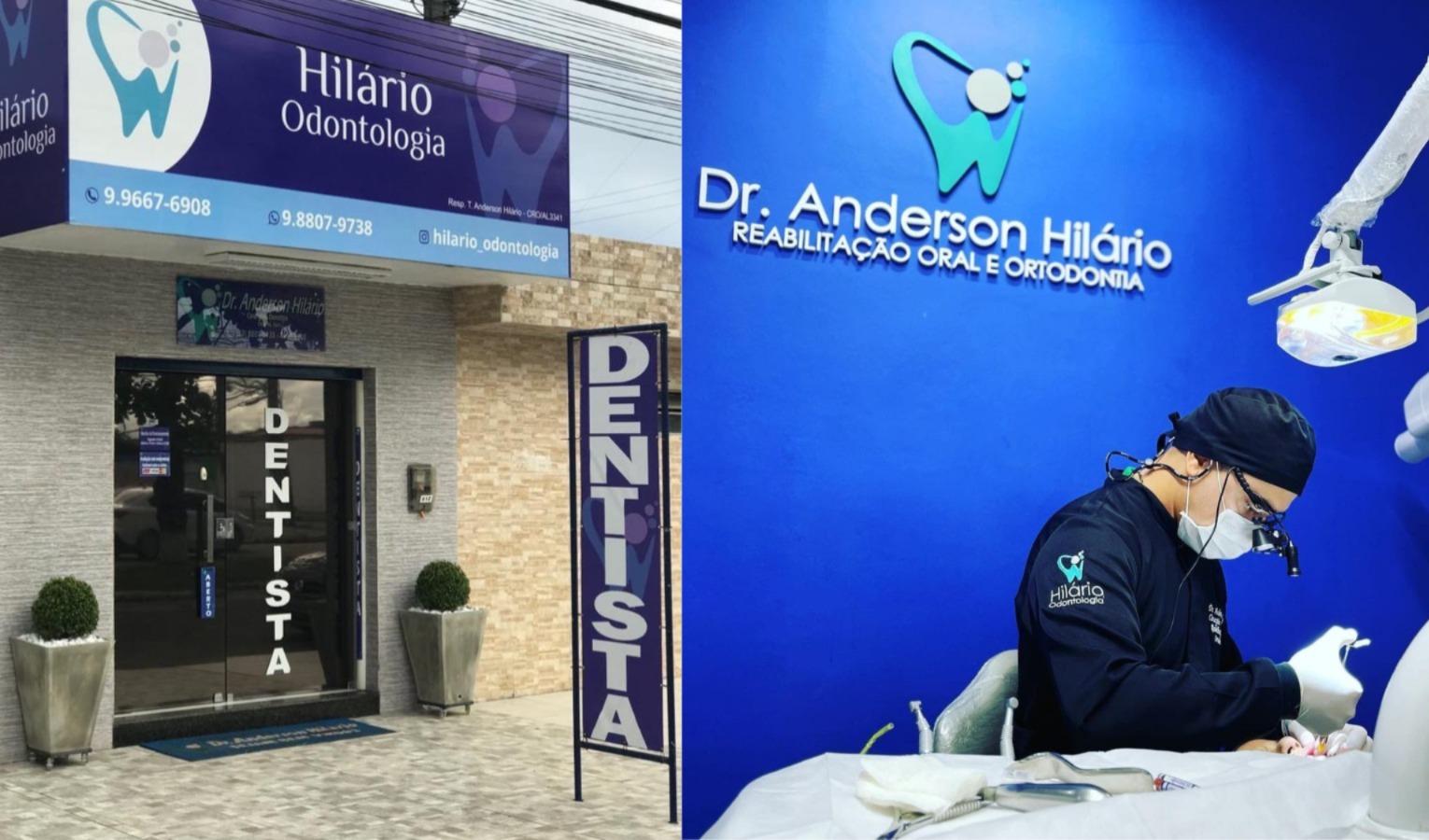 Anderson Hilário, cirurgião dentista, já emprega em seu consultório na escala 5x2 / Foto: Reprodução/Instagram