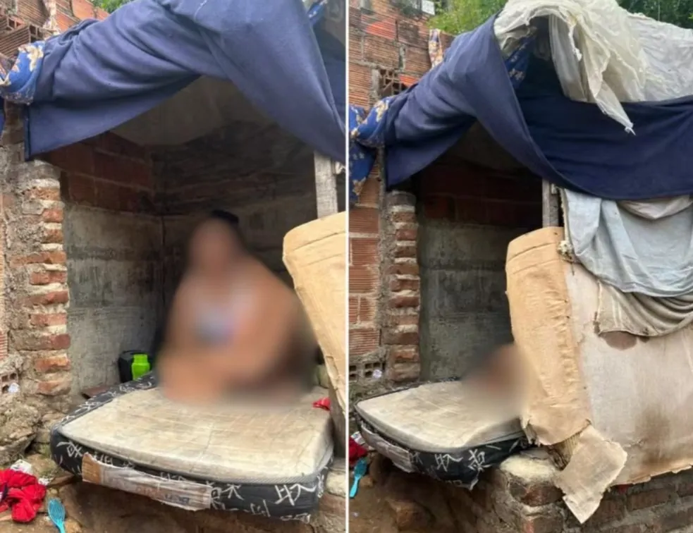 Adolescente era mantida em canil e namorado é preso por tortura em Alagoas — Foto: Cortesia