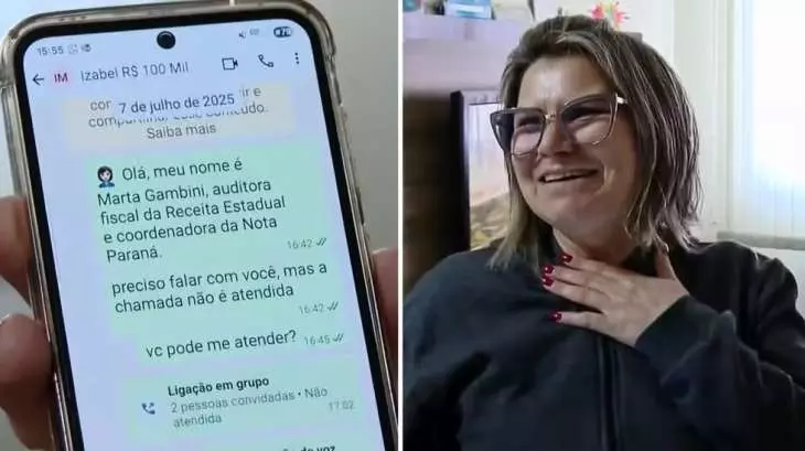 Zeladora passa dias recusando ligações e descobre que contato era prêmio de R$ 100 mil