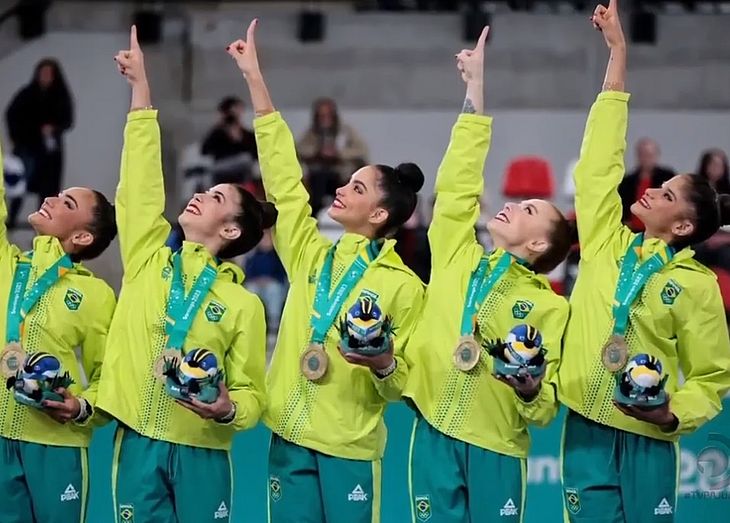 É campeã! Ginasta alagoana conquista medalha de ouro nos Jogos Pan-Americanos de Santiago