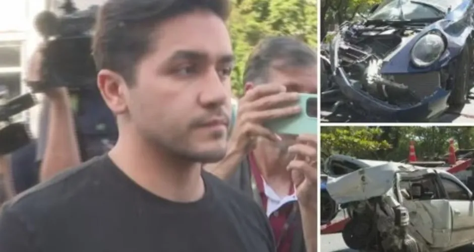 Motorista de Porsche acusado de matar homem e ferir amigo é preso