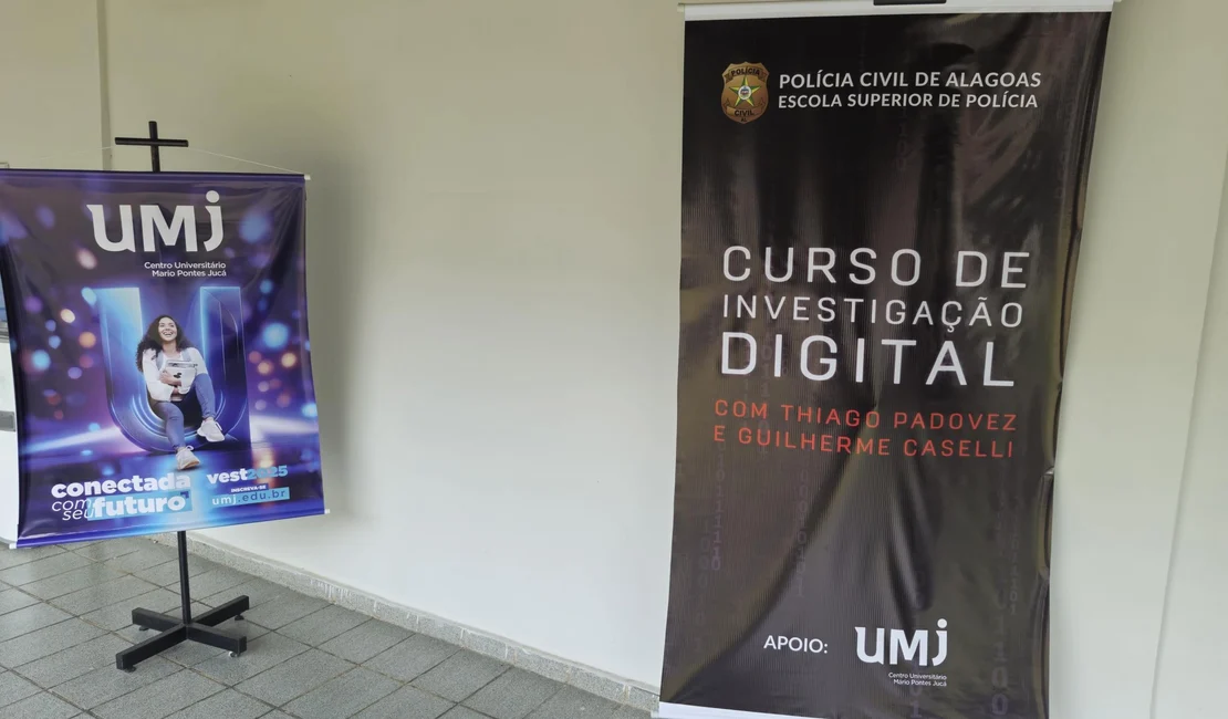 Curso marca um avanço na qualificação da Polícia Civil, trazendo técnicas avançadas de investigação digital - Foto: Ascom PCAL