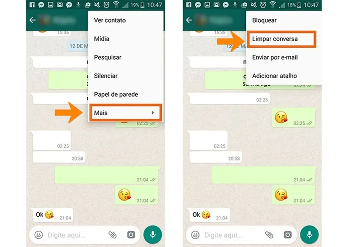 Bloqueie e denuncie qualquer mensagem que aparente ser fraudulenta no WhatsApp (Captura de tela: Rodrigo Folter)