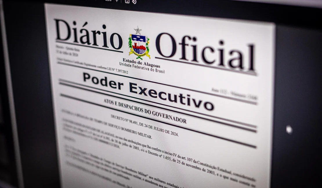 Governo de Alagoas lança novo decreto para modernizar perícias médicas Governo de Alagoas lança novo decreto para modernizar perícias médicas