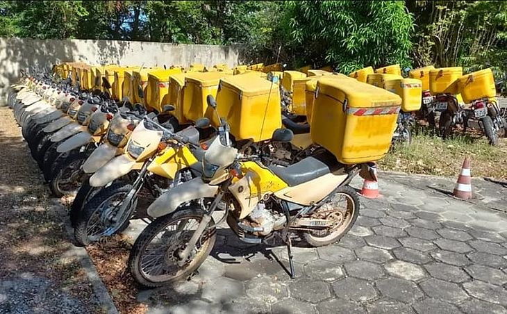 Correios realiza leilão de 18 motocicletas em Alagoas