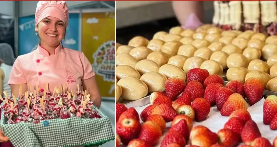 Morango do amor: jovem vende 2 mil doces e fatura R$ 30 mil