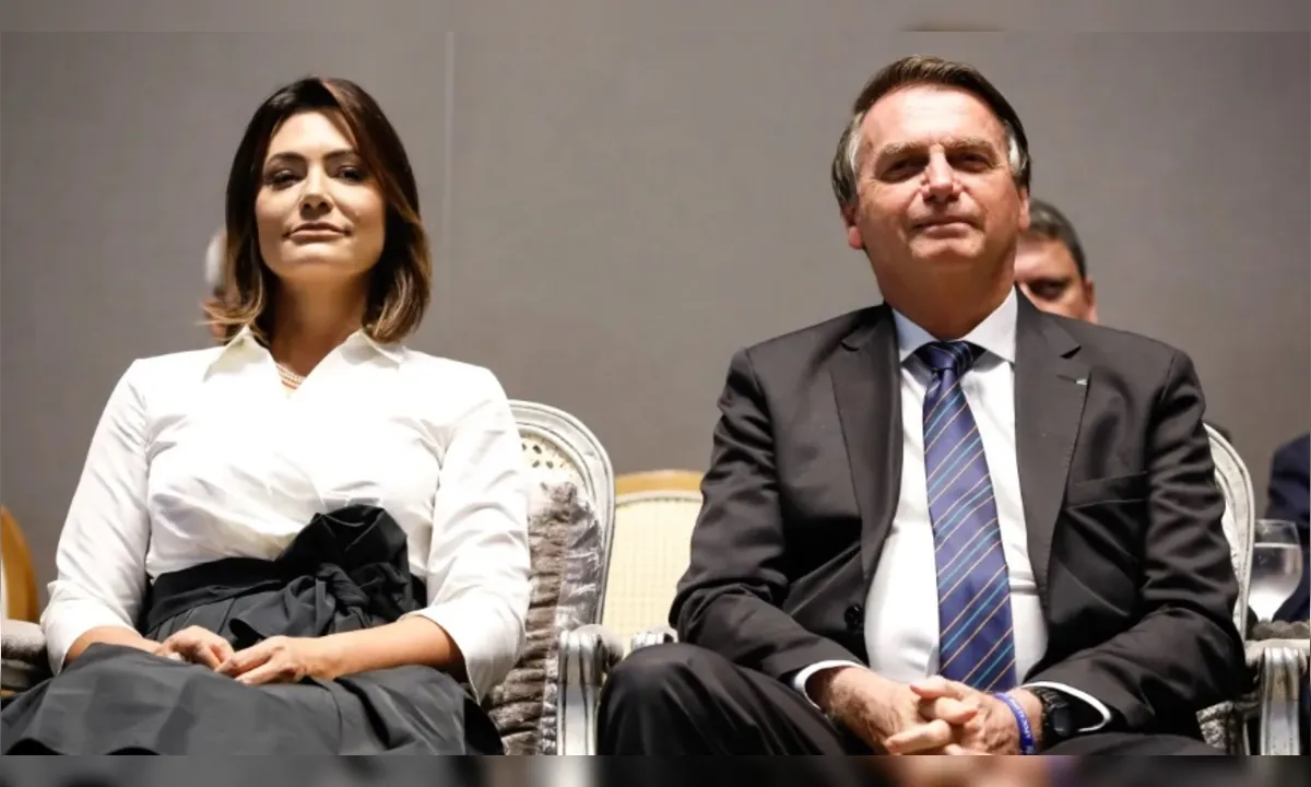 Jair e Michele Bolsonaro estarão em Alagoas para evento do PL. | Foto: Alan Santos/PR