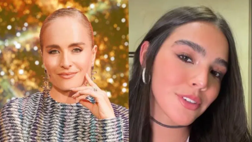 Angélica e ex-nora - foto montagem