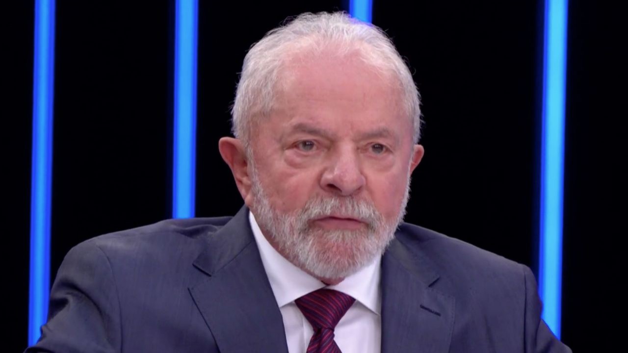 Lula durante participação no Jornal Nacional desta quinta-feira (25)