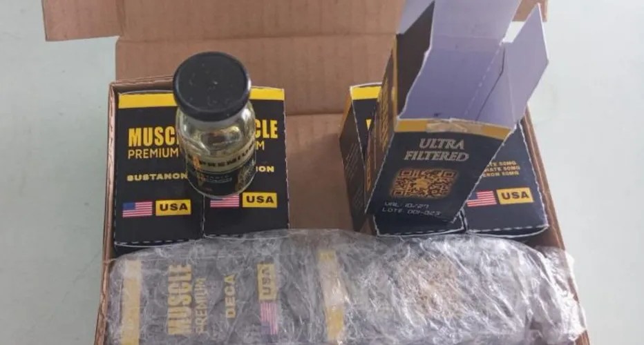 Produto apreendido pela polícia. Assessoria