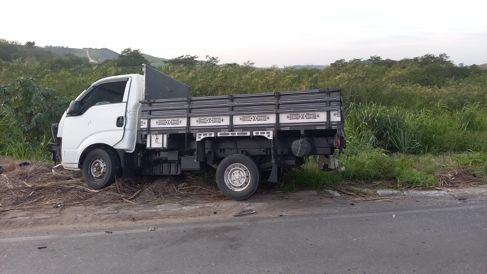 Acidente aconteceu em um trecho da AL-105 - Foto: CBM/AL