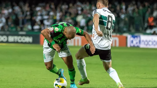 América-MG e Coritiba disputam partida dos desesperados em BH