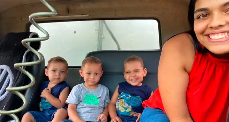 Débora Maria teve seu filho trocado. Reprodução
