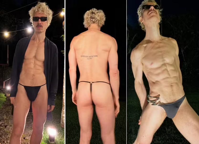 Filho de Marília Gabriela, Theodoro Cochrane comenta repercussão de fotos ousadas e cita infância com bullying