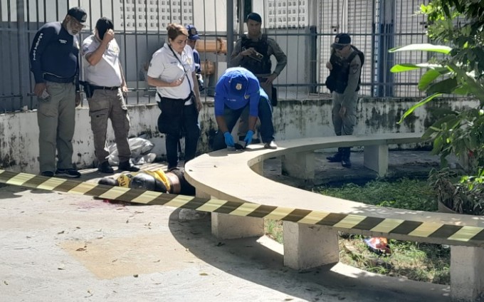 Mototaxista é morto a tiros na Praça Lions, na Pajuçara