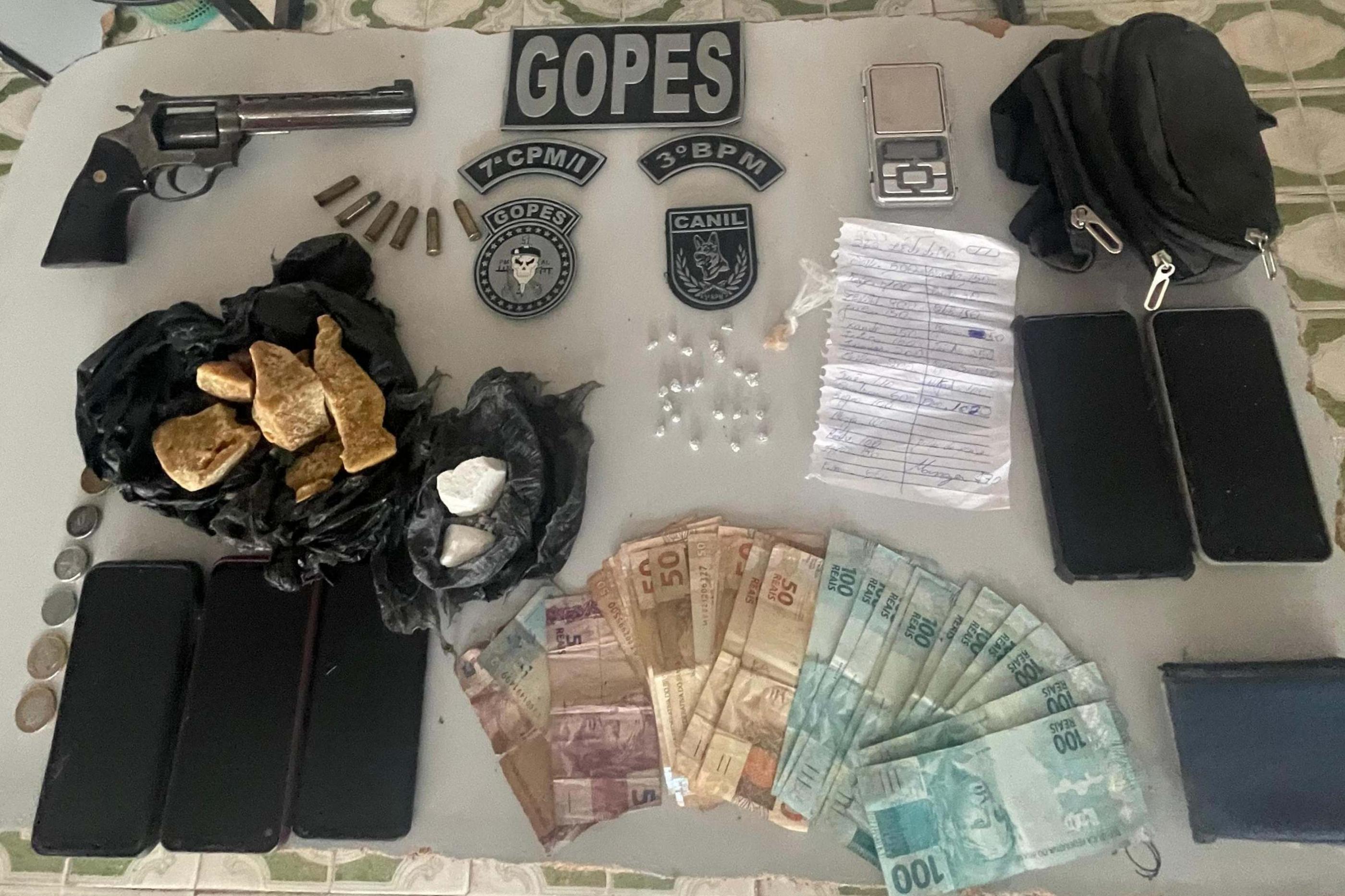 Ações de segurança retiram armas e drogas de circulação em Alagoas durante a semana Ações de segurança retiram armas e drogas de circulação em Alagoas durante a semana