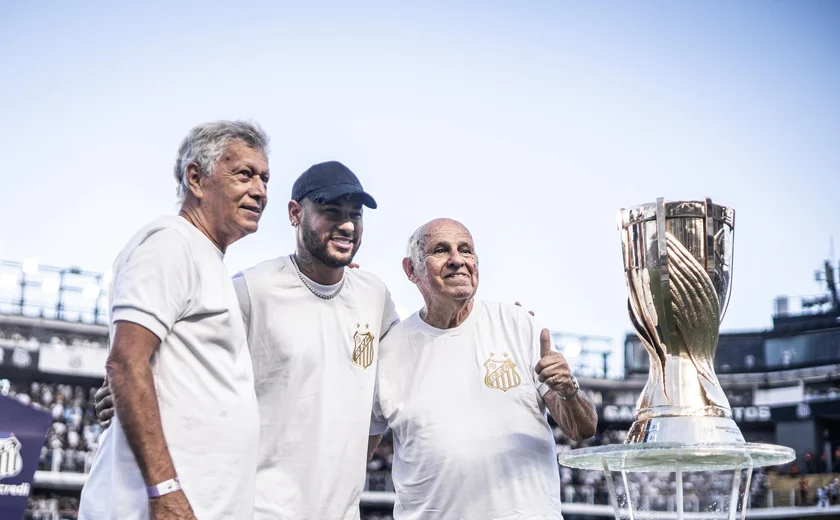 Neymar na decisão paulista - Foto: Santos