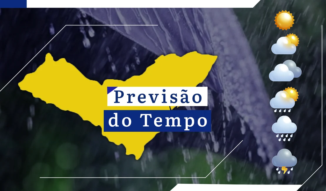 Veja a previsão do tempo para o fim de semana em Alagoas