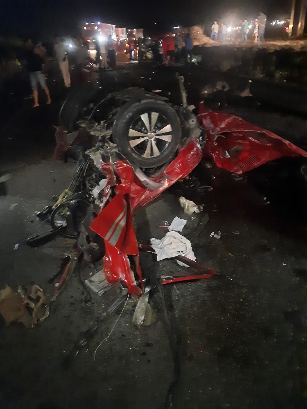  Acidente envolvendo quatro carros deixa mortos na AL-115 em Igaci - Foto: Internauta / Cortesia