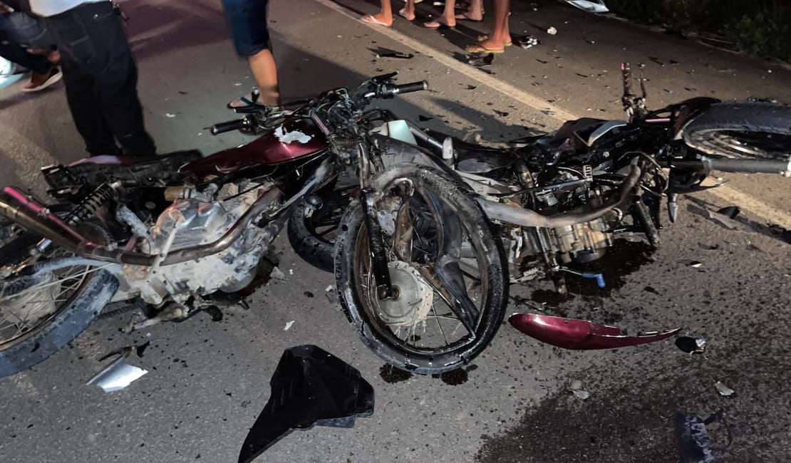 Colisão entre motos deixa mortos em São Luís do Quitunde