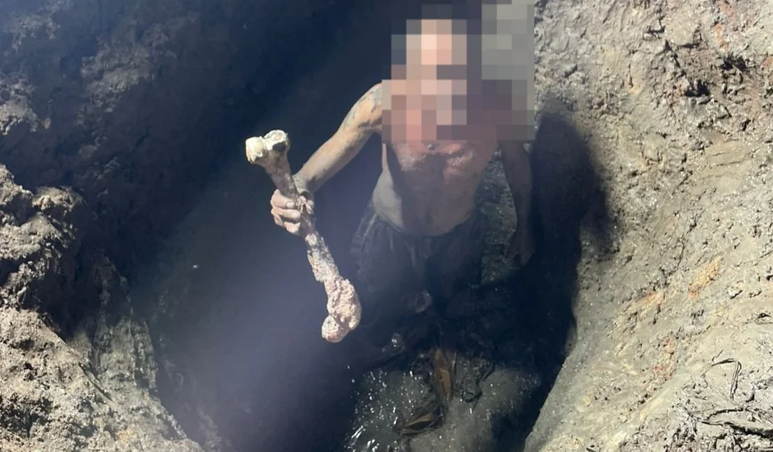 Homem bêbado confessa que matou ex-companheira e ajuda a desenterrar ossada em União