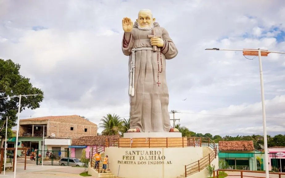 Santuário de Frei Damião em Canafístula (Foto: Diego Wendric/Assessoria)