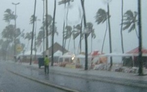 Maceió, Porto de Pedras e Palmeira registram o maior volume de chuvas