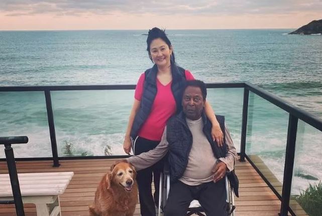 Pelé postou foto com a esposa Márcia nas redes sociais