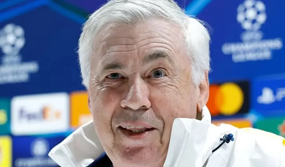 Ancelotti como técnico da Seleção Brasileira - Foto: Reprodução