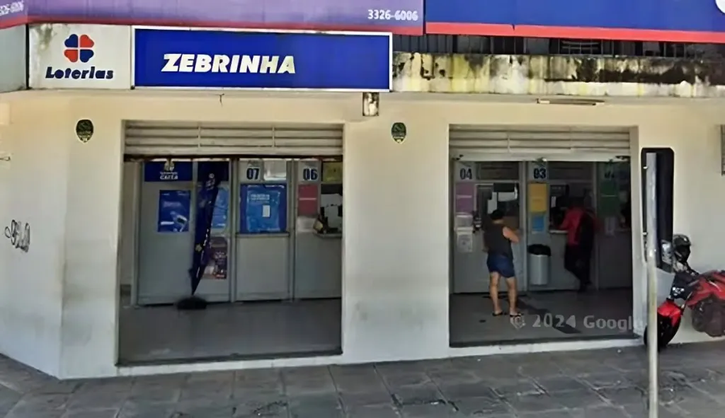 Aposta foi feita em uma das unidades da Zebrinha em Maceió (imagem: Google Maps)