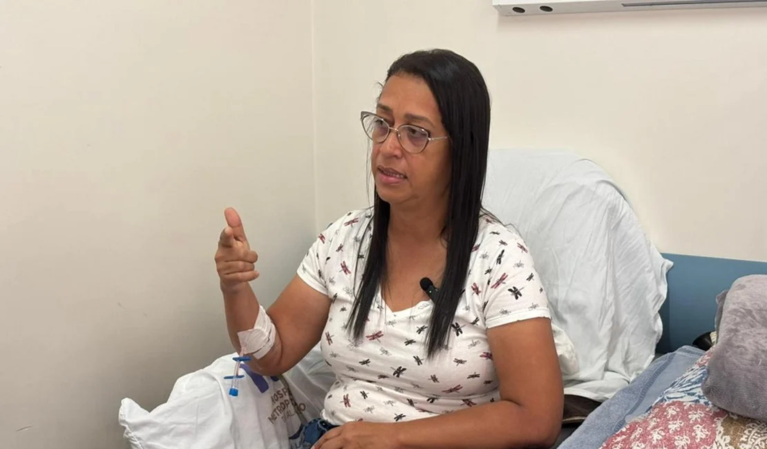 Empresária de Palmeira tem a vida salva no Hospital Metropolitano de AL após sofrer AVC 