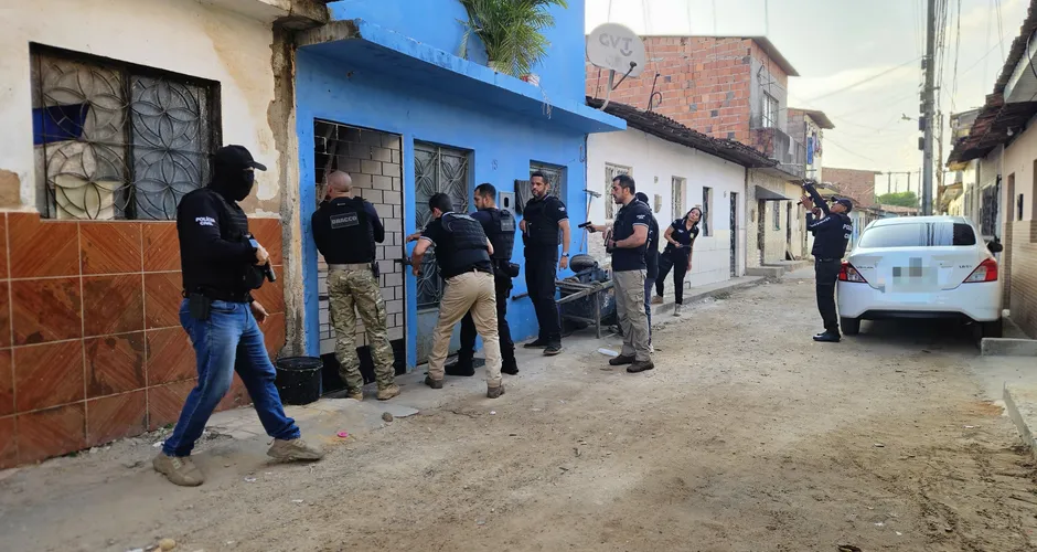 Operação nesta terça. Foto: Polícia Civil