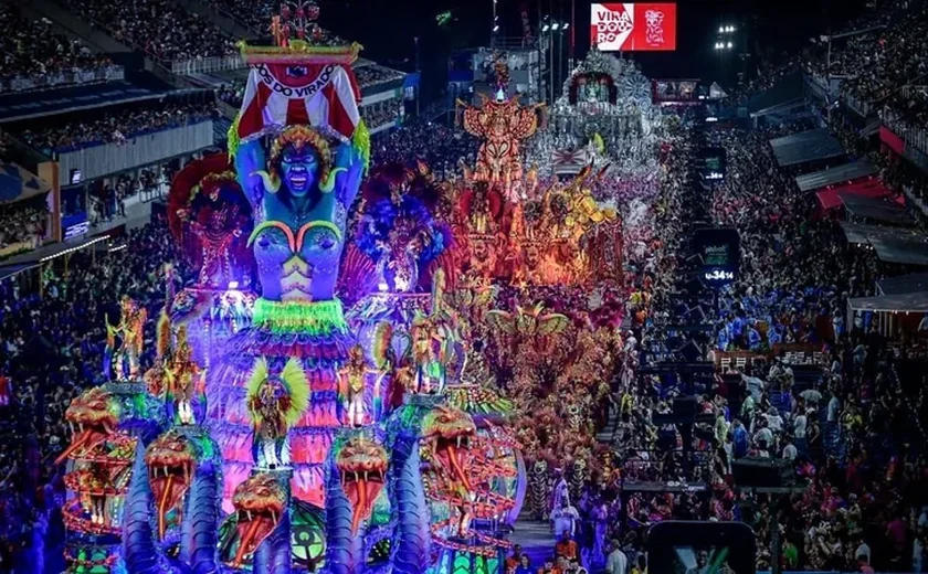 Viradouro é campeã do carnaval do Rio de Janeiro; Beija-flor que homenageou Maceió fica em oitavo