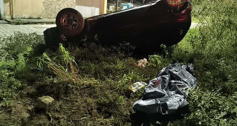 Homem morre e quatro ficam feridos em grave acidente em Arapiraca