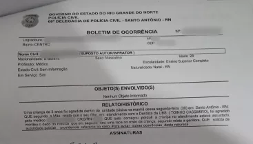 Mãe acusa dentista de dar tapa no rosto de paciente de 3 anos durante atendimento