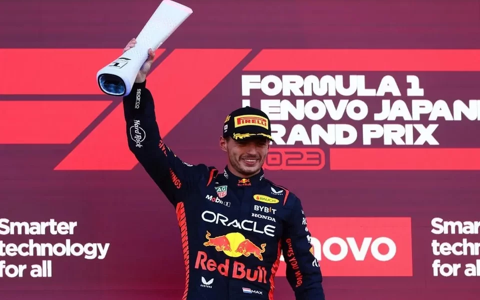 F1: Verstappen vence GP do Japão e Red Bull é hexa