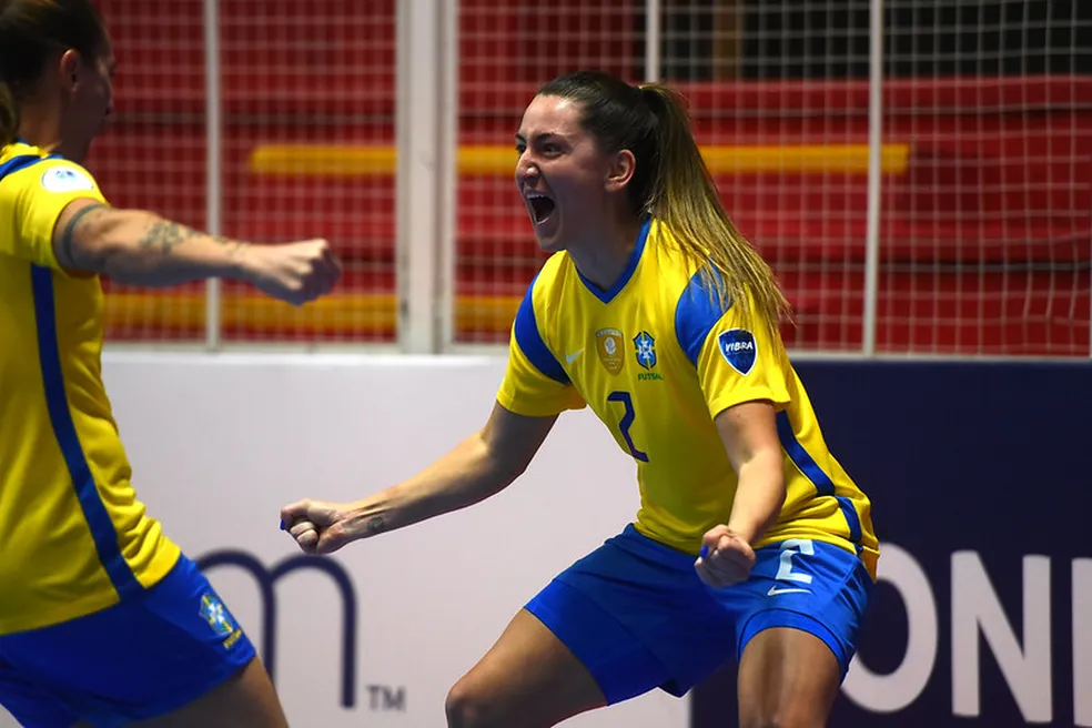 Brasil goleia Paraguai na Copa América de Futsal Feminino