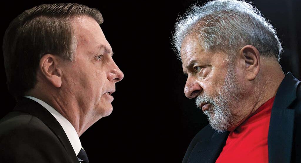 Bolsonaro surge numericamente à frente de Lula em pesquisa