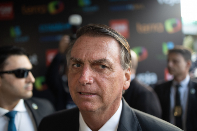 Jair Bolsonaro encontra-se na segunda colocação nas pesquisas de intenção de voto para a reeleição à presidência da República