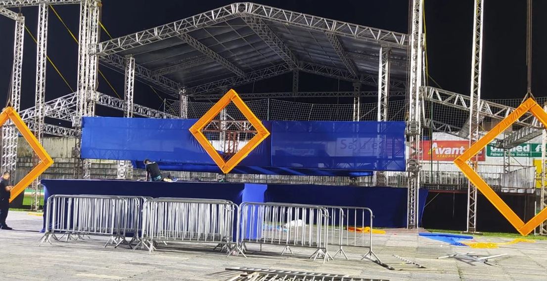 Estádio Juca Sampaio se prepara para receber shows do FIPI a partir deste sábado (13)