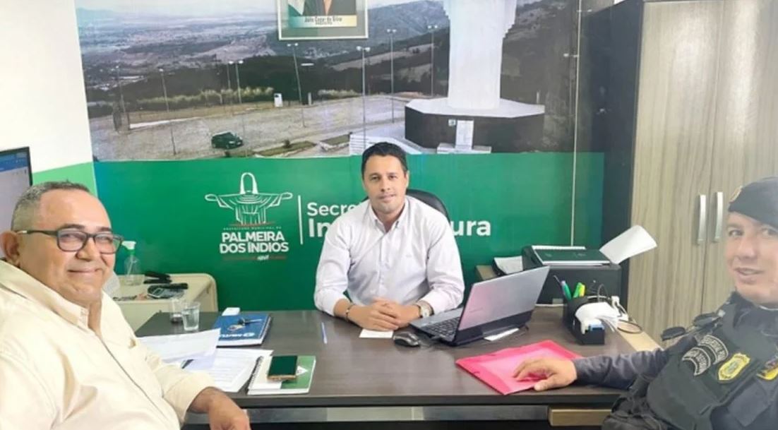 Prefeitura de Palmeira e empresa alinham detalhes para a implantação de videomonitoramento na cidade