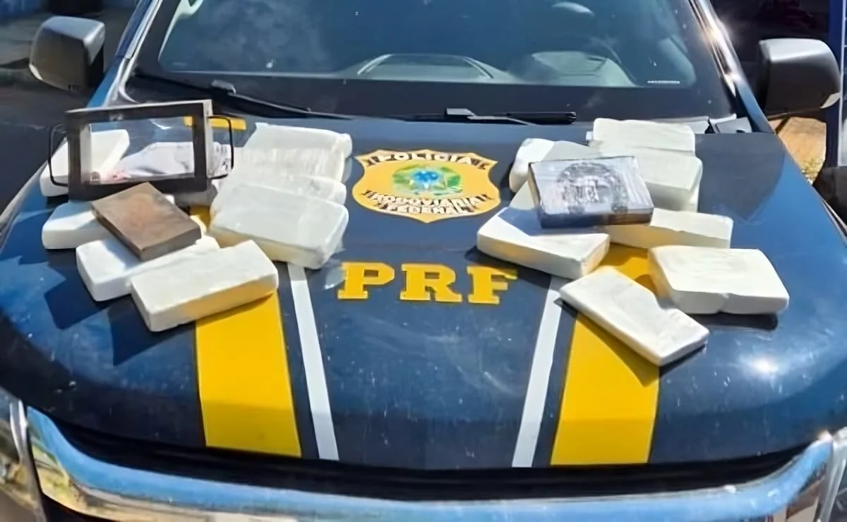PRF apreende droga avaliada em R$ 2 milhões que seria entregue em Alagoas