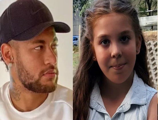 Neymar e suposta filha